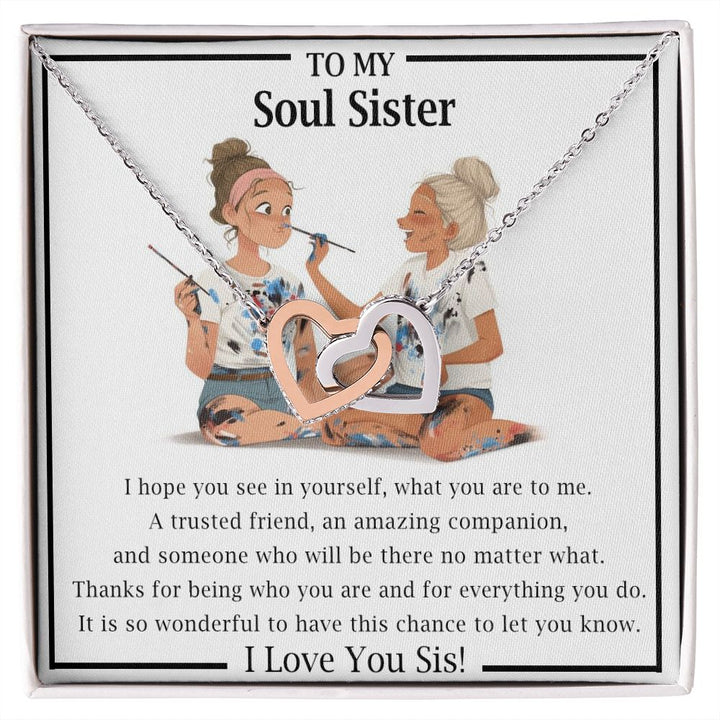 Soul Sister Gifts for Women, Women Friends - Sister Gifts from Sister -  Funny Birthday, Christmas Gifts for Sister, Soul Sister, Sister in Law,  Women